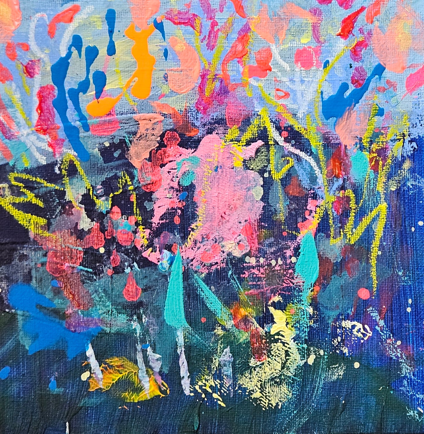 Abstract Flower Meadow