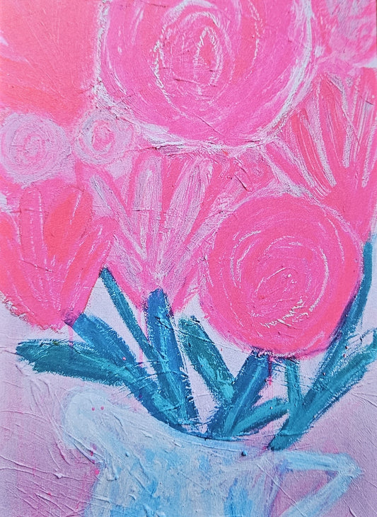 Hurry Up Spring - Greeting Card