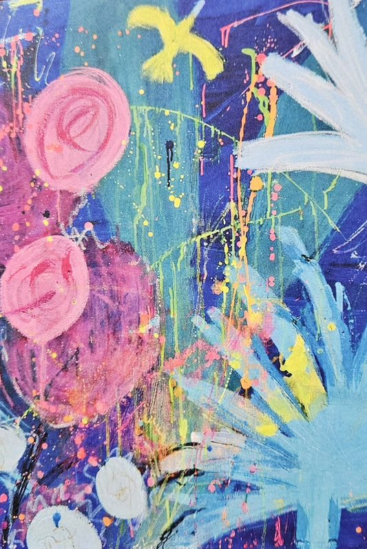 Yellow Bird Jungle - Greeting Card