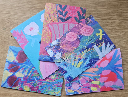 A Joyful Bundle of 5 Assorted Greeting Cards