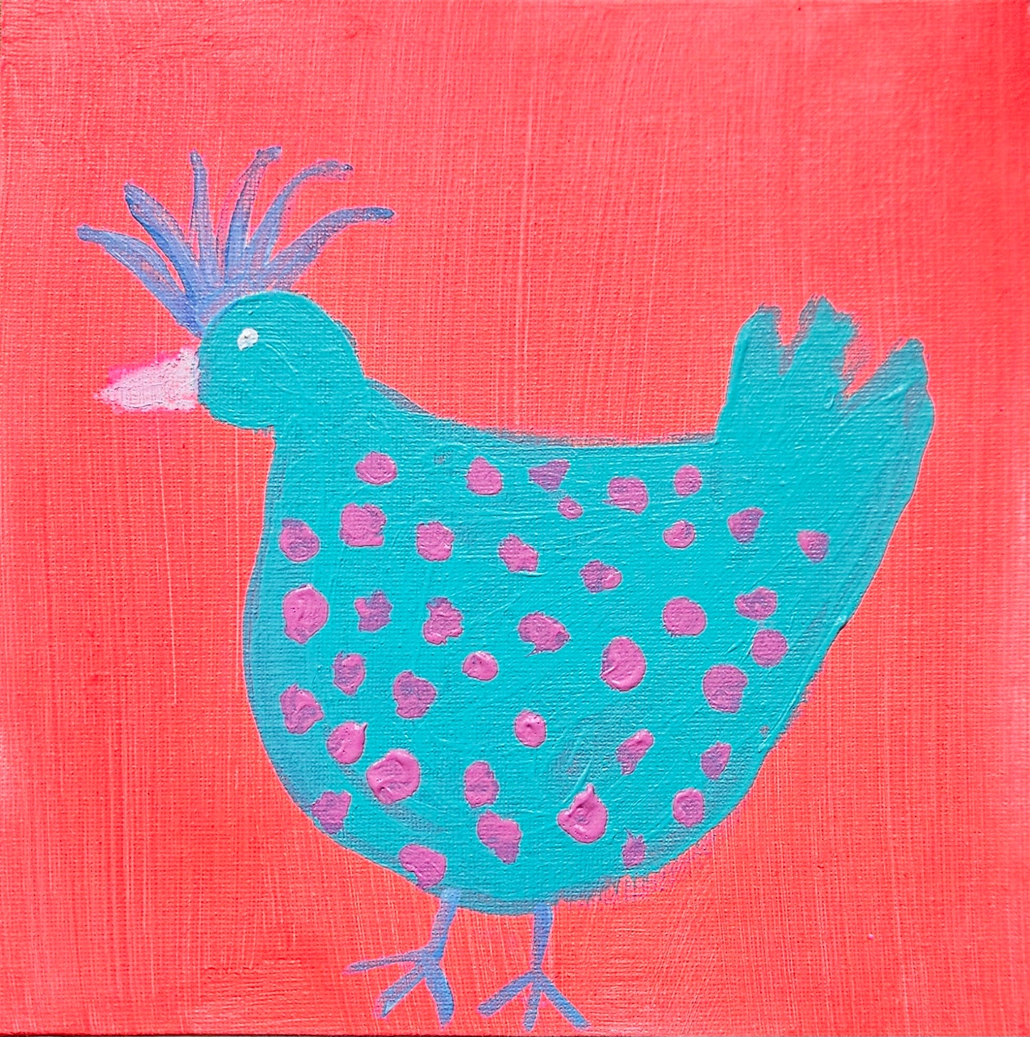 Spotty summer chicken