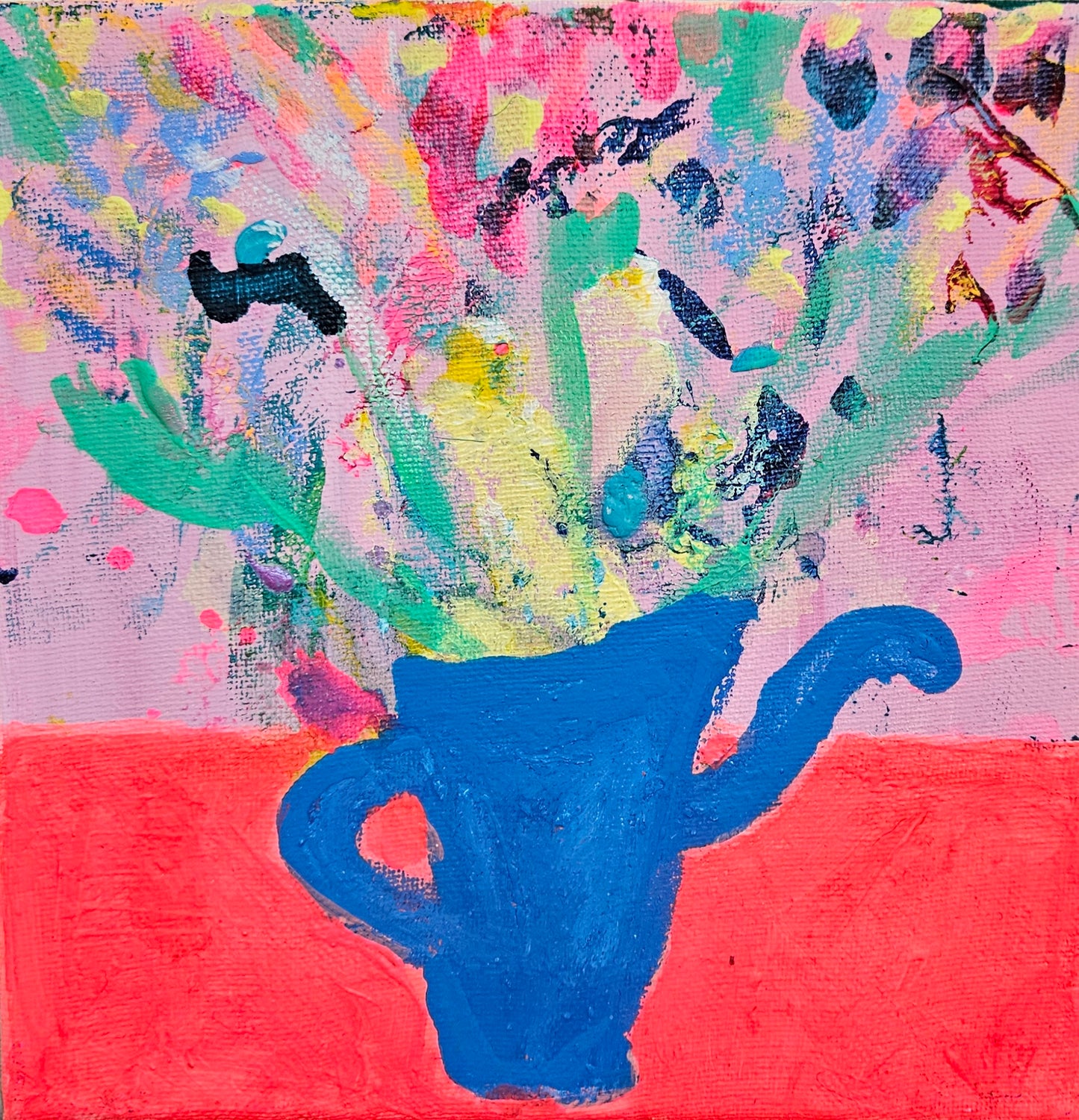 Spring Flowers in the Jug